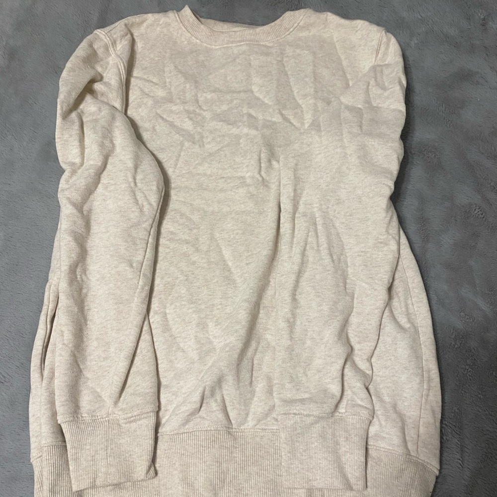 beige crew neck(M)
